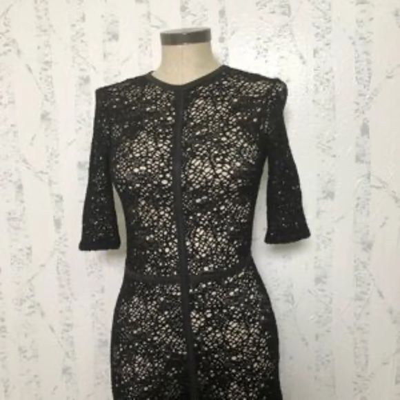 Calvin Rucker sheer stretch lace dress - Picture 3 of 8